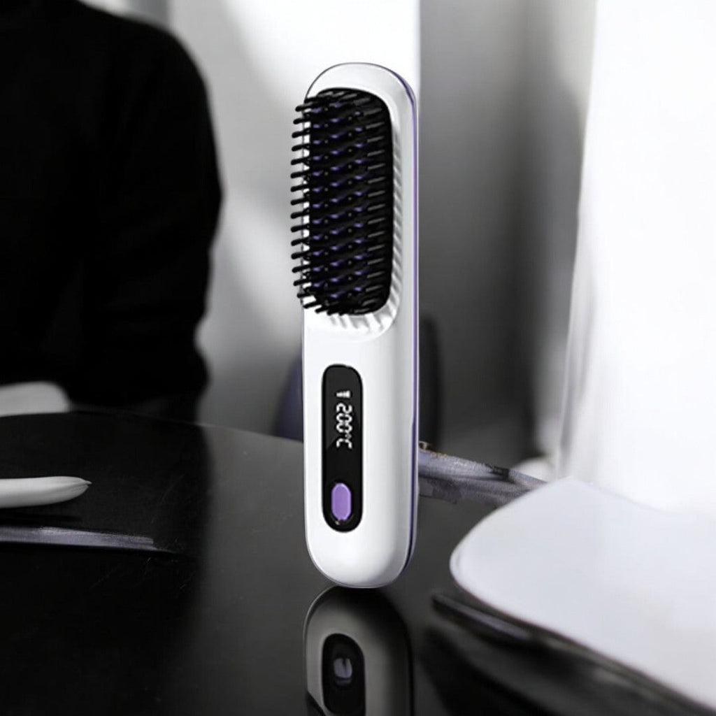 Wireless Heated Straightening Brush